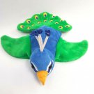 Caltoy Blue Green Peacock Big Hand Puppet Plush Stuffed Animal