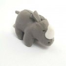 Vtg 1997 National Wildlife Federation Rhinoceros 4” Mini McDonalds Plush Rino
