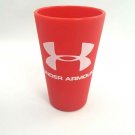SILIPINT Under Armour Promotional Silicone Shatterproof Pint Glass 16 oz Red
