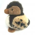 Rare Vintage 1989 Lush Plush Brown White Black Spotted Duck Commonwealth