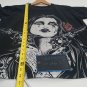 Kill It Clothing Red Rose Guns Tattooed Girl Graphic Logo T-Shirt Size L