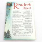 Readers Digest December 1954 John Steinbeck Winter Christmas Art Cover Saalburg