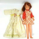 Vintage 1969 Ideal 18" Crissy Grow Hair Doll Red with Extra Dress