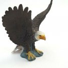 2001 Bald Eagle Schleich 3” Figure Spread Wings 16707 Retired Made In Germany
