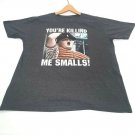 Sandlot Movie Tee T-Shirt You’re Killing Me Smalls Mens Size XL Gray Baseball