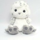 Aurora World Taddle Toes Hummer Owl Plush White Gray Spotted Stuffed Animal Toy