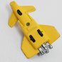Rare Vintage Speed Record Rocket Ship Car Diecast Yellow USA Flag Taiwan N1CGM