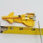 Rare Vintage Speed Record Rocket Ship Car Diecast Yellow USA Flag Taiwan N1CGM