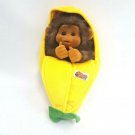 Little Monkey Lost Plush Hand Puppet in Banana Peek-a-Boo Sucks Thumb 12"