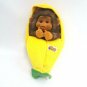 Little Monkey Lost Plush Hand Puppet in Banana Peek-a-Boo Sucks Thumb 12"