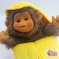 Little Monkey Lost Plush Hand Puppet in Banana Peek-a-Boo Sucks Thumb 12"