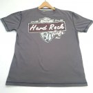 Hard Rock Cafe Maui Tee T-Shirt Gray Love All Serve No 71 Patch Letters Size L