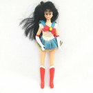 Vintage 1995 IRWIN Sailor Moon Mars Doll Loose Black Hair Purple Eyes Red Boots