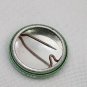 Button Pin Art Pin Dove Olive Branch Silhouette Peace Anti-War War Protest
