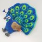 Wild Republic Peacock Plush Stuffed Animal Bird Top Quality 2017 EUC!