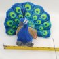 Wild Republic Peacock Plush Stuffed Animal Bird Top Quality 2017 EUC!