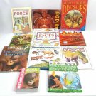 Lot of 11 Science Nature Books for Children Dinosaurs Animals Geography More