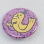 Button Pin Art Pin Bird Top had Pocket Watch Bow Tie Park La Fun 2008