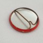 Pinback Button Pin Soy Amada Helzberg Foundation I Am Loved In Spanish Red