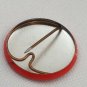 Pinback Button Pin Soy Amada Helzberg Foundation I Am Loved In Spanish Red