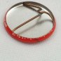Pinback Button Pin Soy Amada Helzberg Foundation I Am Loved In Spanish Red