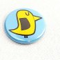 Button Pin Naranjas Chinas Art Pin Cartoon Bird Badgebomb 2007