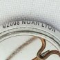 Button Pin Noah Lyon Art Pin Blue Bird Pilgrim WHOAH! Badgebomb 2008