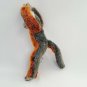 Russ Berrie GASPARD Monkey Plush Stuffed Animal Bendable Legs 11"