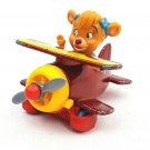 Vintage 1990's Talepin Molly Cunningham Bear In Plane Disney Tailspin DieCast