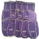 Crown Royal Bags 18 Lot Bundle Small Medium Large Purple w/ Drawstrings