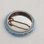Vintage 1998 Button Pin Noah Lyon Art Pin Doves Love Birds Peace Badgebomb