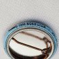 Vintage 1998 Button Pin Noah Lyon Art Pin Doves Love Birds Peace Badgebomb