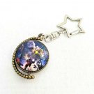 Fugui Infinity Gauntlet Thanos Avengers Double Sided Rotating Keychain Key Ring