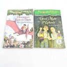 Lot of 2 Magic Tree House Series Book #1 #42 Mary Pope Osborne Dinosaurs Merlin