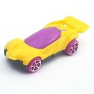 2019 McDonald's Hot Wheels Happy Meal Car #2 Blitzspeeder Yellow Purple Loose