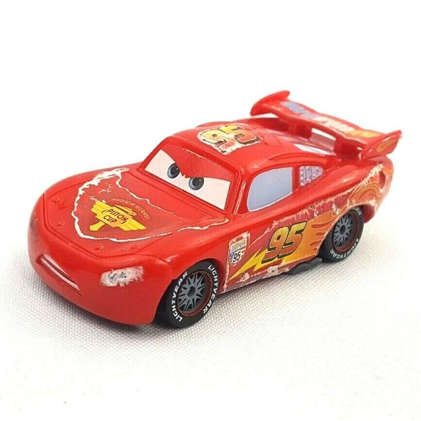 Disney Pixar Cars Lightning McQueen Angry Mad Furrowed Brow World Grand ...