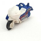 2002 Rescue Rookies 7/13 Matchbox Police Cycle with Sidecar #420 Loose
