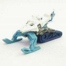 2017 Hot Wheels Snow Ride 21/365 Snow Stormers 3/5 Snowmobile Vehicle White Blue
