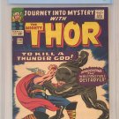1965 Thor Journey Into Mystery 118 CBCS 5.0 1st Destroyer Jack Kirby Stan Lee