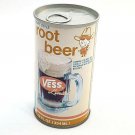VTG 1970's Vess Limited Draft Style Root Beer 12oz Steel Can Pull Tab Top