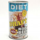 Vintage 1967 Canfield's Diet Draft Root Beer Pull Tab Top Soda Pop Steel Can