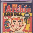 Golden Age 1952 Archie Annual #3 Bob Montana Cover CGC 5.0 Restored C1 Slight