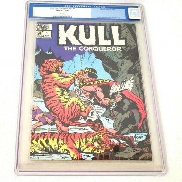 Kull the Conqueror #V3 #1 Marvel 1983 CGC 9.8 NM/MT Joe Jusko Wraparound cover