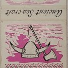 VTG 1950's Diamond Matchbook Cover Ancient Sea Craft Viking Dragon Ship 1000 AD