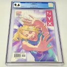Marvel NYX #2 CGC 9.6 X-23 X-men Wolverine All New 2004 Rare Quesada NM+