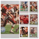 1991 Pro Set Platinum Football Cards Washington Redskins Lot of 7