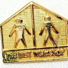 Vintage The Diet Workshop Weight Loss Program Award Lapel Pin Pinback Jewelry