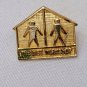 Vintage The Diet Workshop Weight Loss Program Award Lapel Pin Pinback Jewelry