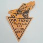 Vtg 1930-50's Hamids Million Dollar Pier Atlantic City NJ Roller Skating Label