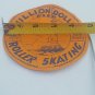 Vtg 1930-50's Roller Skating Label Hamids Million Dollar Pier Atlantic City NJ